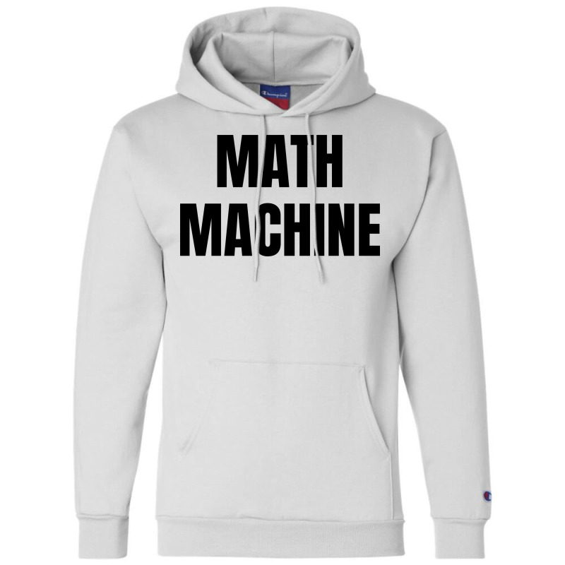 Math Machine Champion Hoodie | Artistshot