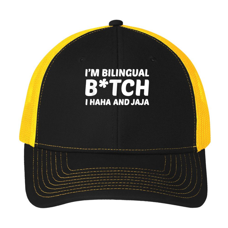 I'm Bilingual Btch I Haha And Jaja Apparel Pa Trucker Cap by EaglesonBonnie | Artistshot