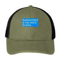 Autocorrect Is My Worst Enema Hilarious T Shirt Pa Trucker Cap | Artistshot