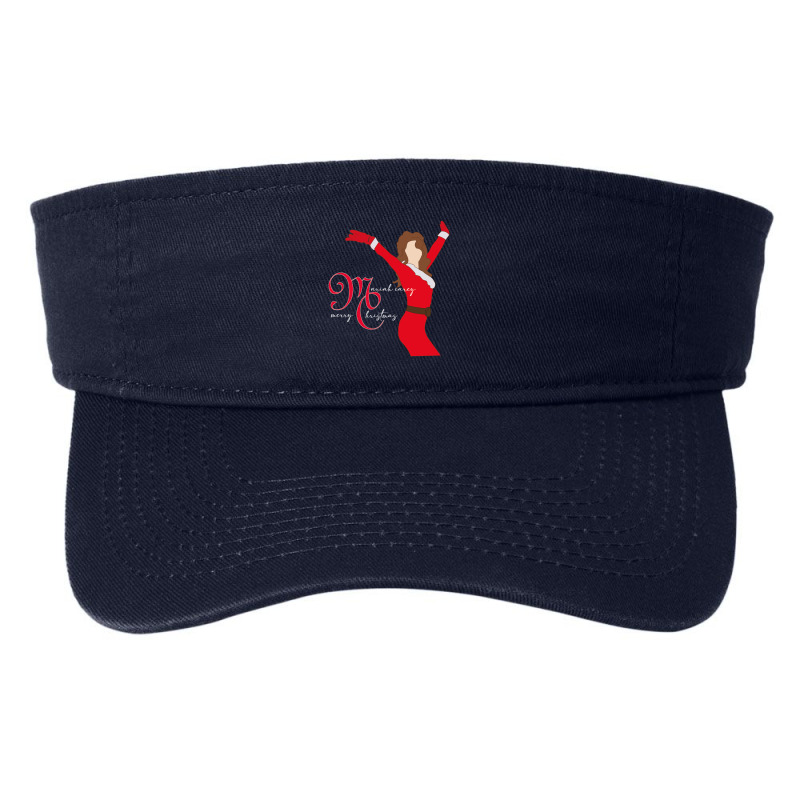 Mariah Carey Merry Christmas White Fashion Visor by coşkun | Artistshot