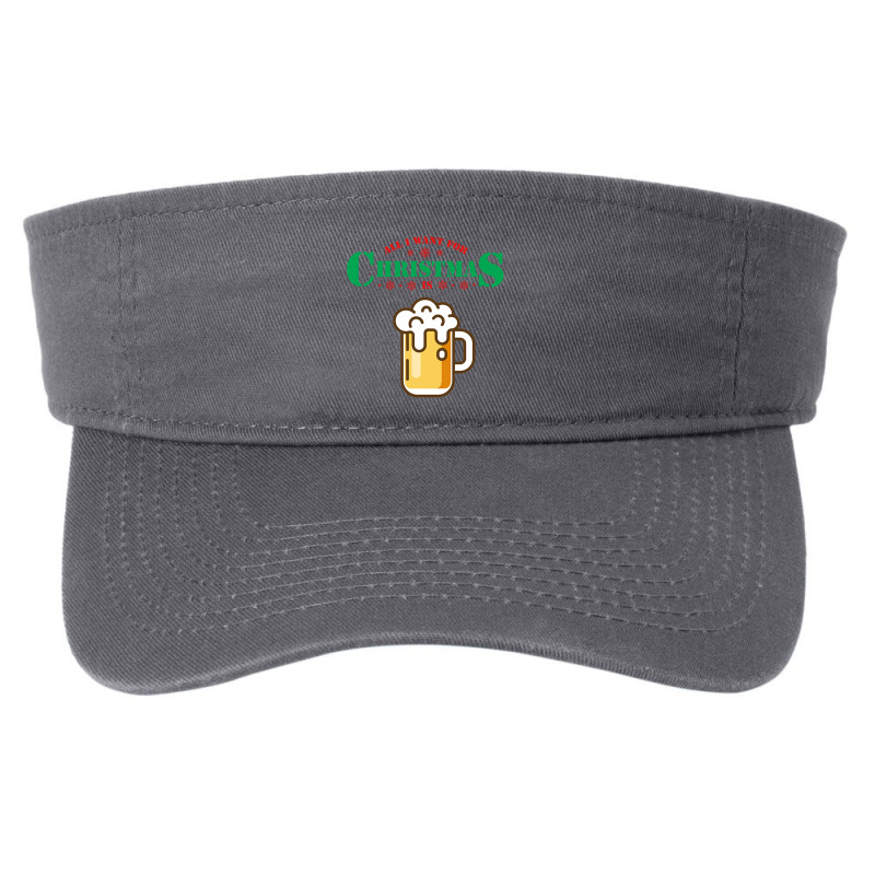 All I Want For Christmas Is Beer Fashion Visor by princewilldidit | Artistshot