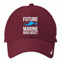 Future Marine Biologist Gift For Students Sea Life T Shirt Nike Dri-fit Cap | Artistshot