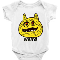 The Word Weird Baby Bodysuit | Artistshot