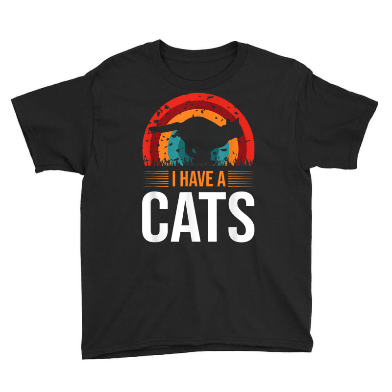 I Have A Cat Youth Tee by Kasey | Artistshot