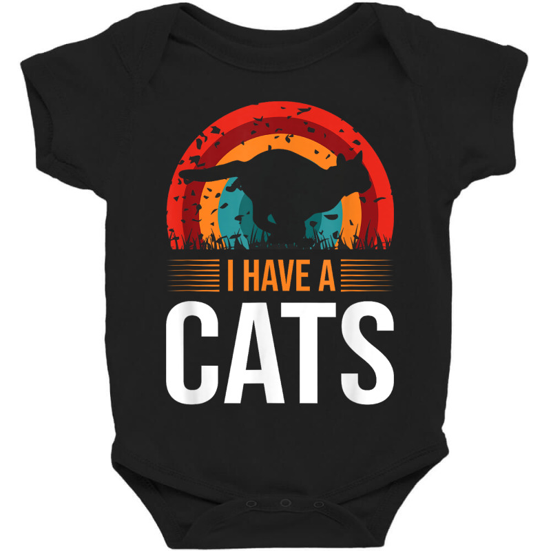 I Have A Cat Baby Bodysuit by Kasey | Artistshot