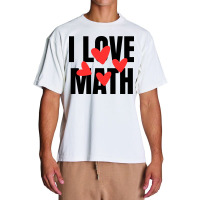 I Love Math Urban Heavy T-shirt | Artistshot