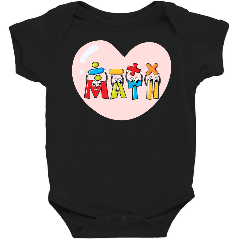 I Love Math Baby Bodysuit | Artistshot