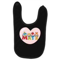 I Love Math Baby Bibs | Artistshot