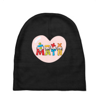 I Love Math Baby Beanies | Artistshot