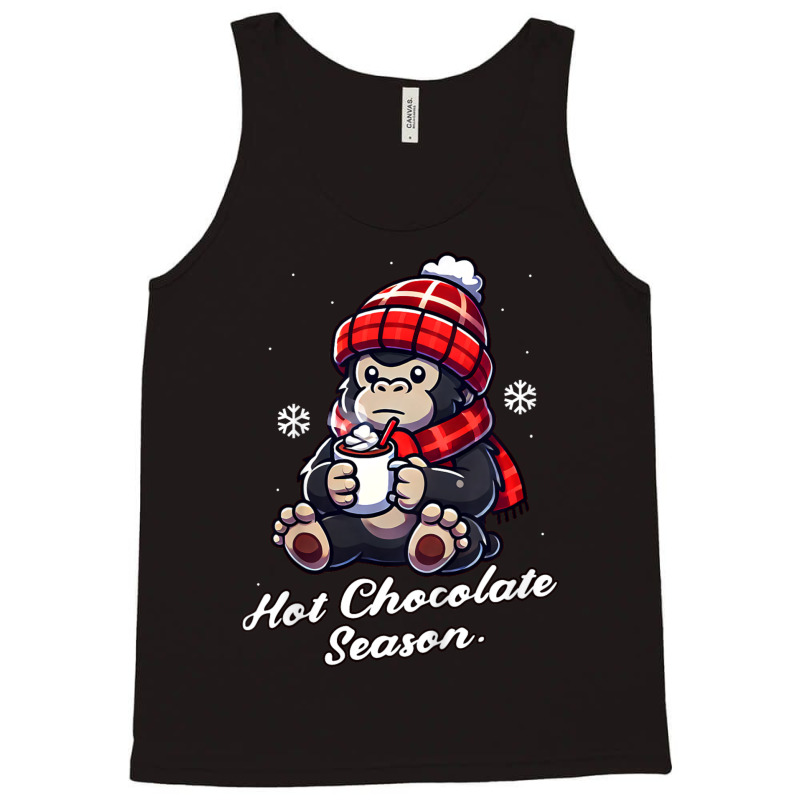 Gorilla Hot Choco Christmas 2024 Tank Top | Artistshot