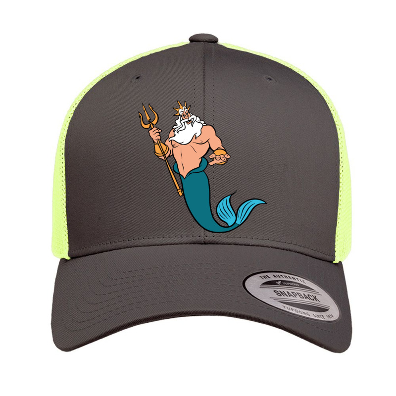 King Triton Retro Trucker Cap by semfolan | Artistshot