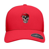 Skull With Red Paisley Bandana, Thug, Gangster Seamless Cap | Artistshot