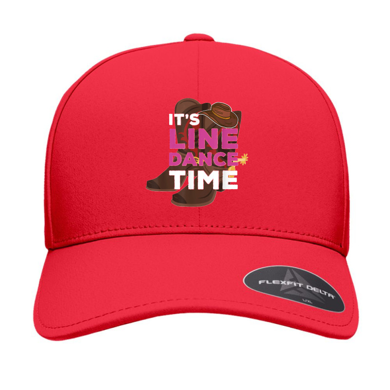 It's Line Dance Time Country Western Line Dancer Boots Hat Seamless Cap by cm-arts | Artistshot