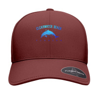 Clearwater Beach Florida Dolphin Lover Scuba Diving Vacation Seamless Cap | Artistshot