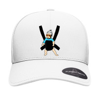 Carlos   Hangover Baby With Sunglasses In A Strap T Shirt Seamless Cap | Artistshot