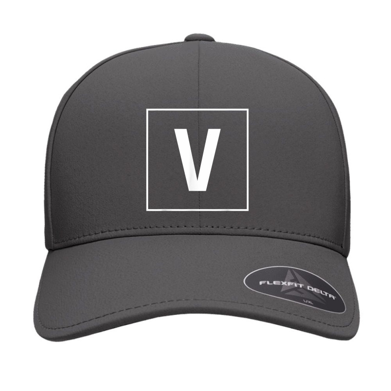 Capital Letter V T Shirt Seamless Cap by cm-arts | Artistshot