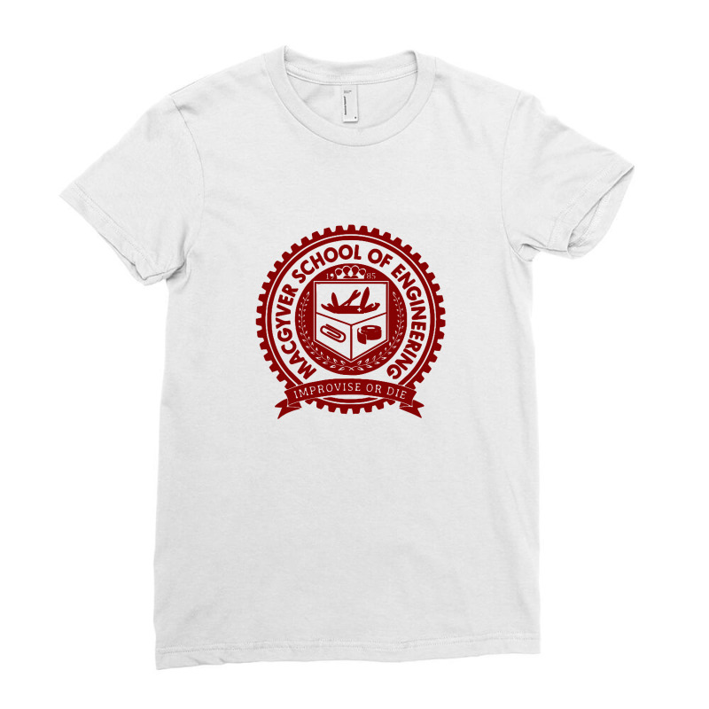 Engineering School Ladies Fitted T-Shirt by deanbriosnf | Artistshot