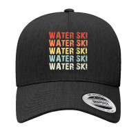 Retro Water Ski Lover Gift Waterski Love Gifts Skiing T Shirt Yupoong Trucker Cap | Artistshot