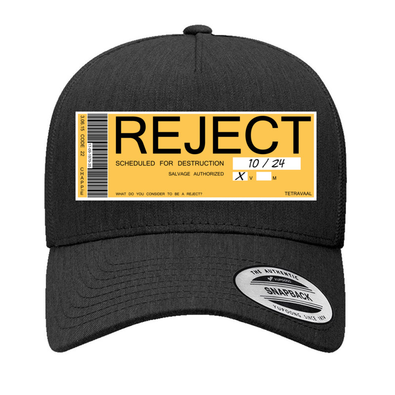 Chappie Reject Yupoong Trucker Cap | Artistshot