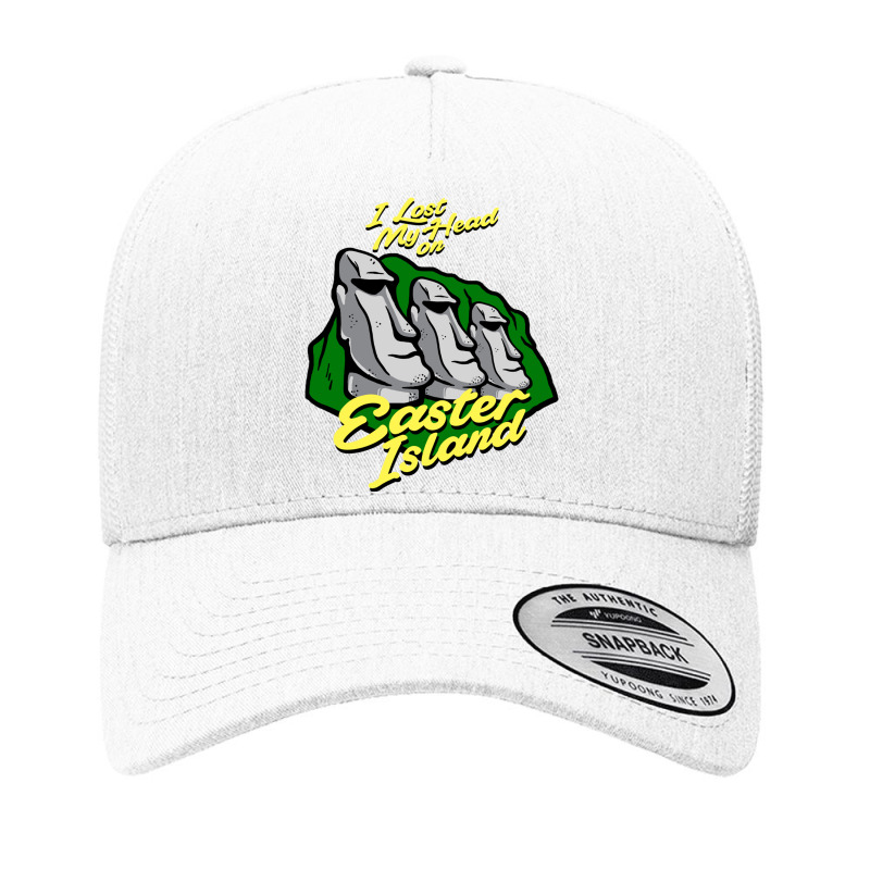 I Lost My Head On Easter Island Yupoong Trucker Cap | Artistshot