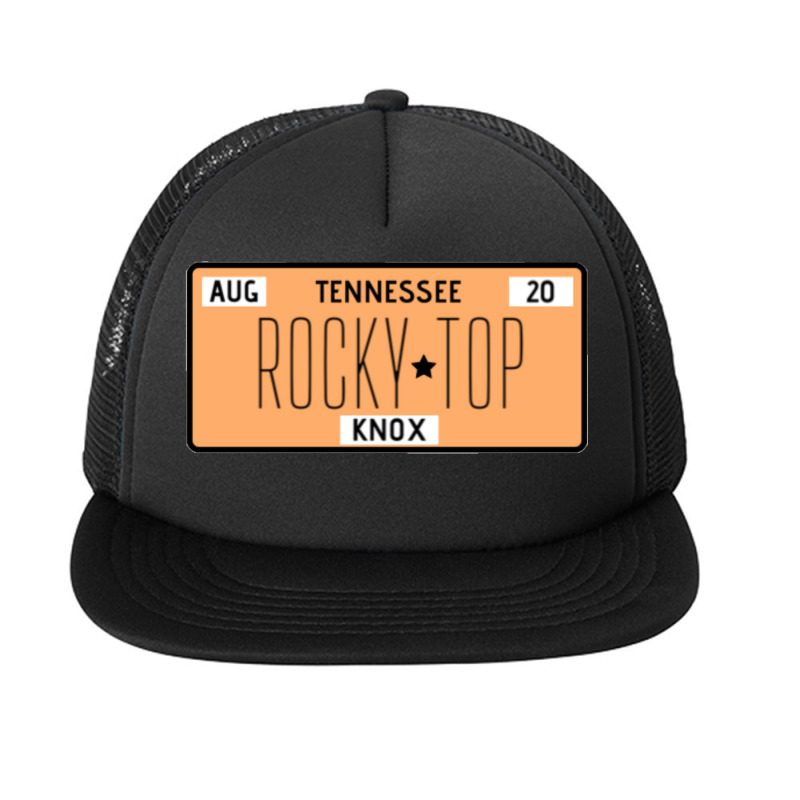 Rocky Top License Plate Magnet Foam Snapback hat by LynetteKarabin | Artistshot