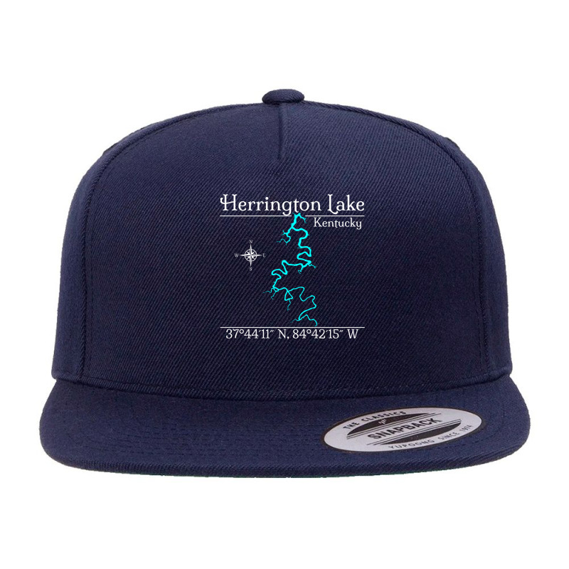 Herrington Lake, Kentucky Long Sleeve T Shirt 5 Panel Snapback Cap | Artistshot