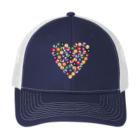 Pool Player Billiard Balls Heart For Pool & Billiards Lovers T Shirt Pa Trucker Cap | Artistshot