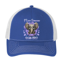 Elephant I Love Someone With Irritable Bowel Syndrome Cute Pa Trucker Cap | Artistshot