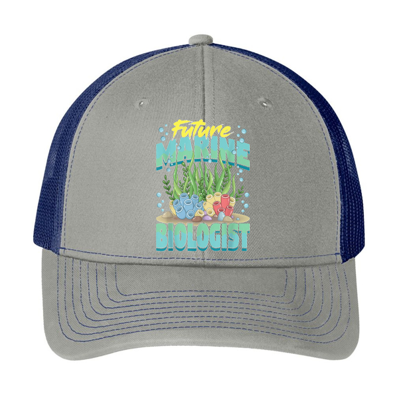 Future Marine Biologist Ocean Life Marine Biology Student Pa Trucker Cap | Artistshot