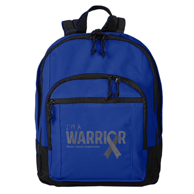 Brain Cancer Awareness Warrior Basic Backpack | Artistshot