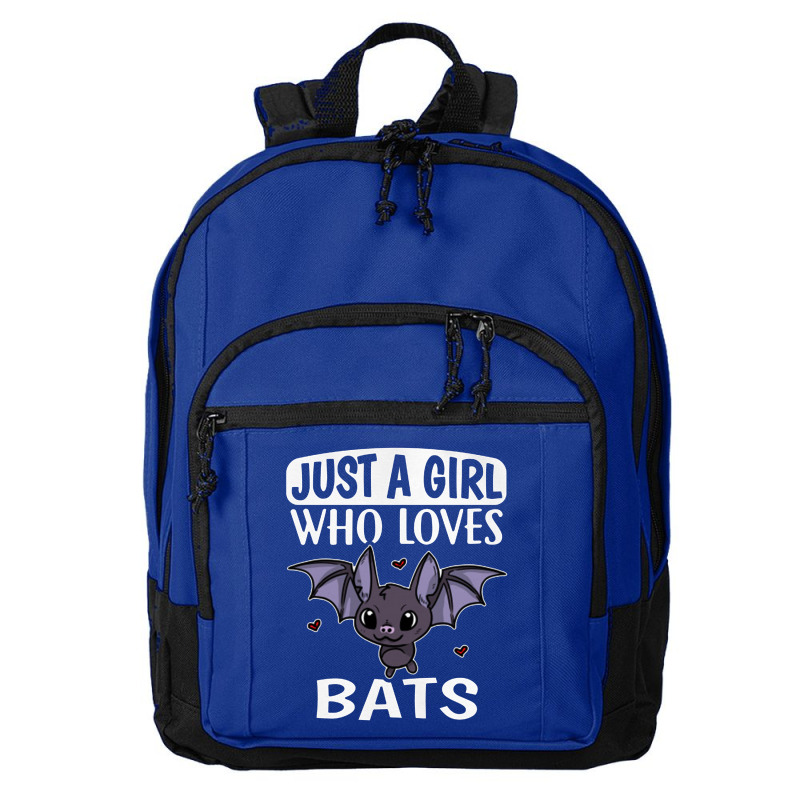 Just A Girl Who Loves Bats Cute Bat Costume Basic Backpack | Artistshot