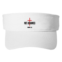 Vintage Not Ashamed Romans Fashion Visor | Artistshot