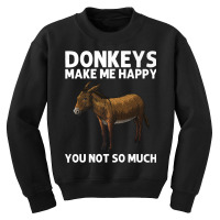 Farm Animal Donkey Lovers Youth Sweatshirt | Artistshot