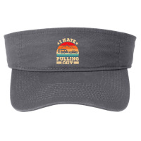 I Hate Pulling Out Funny Camping Trailer Retro Travel Fashion Visor | Artistshot