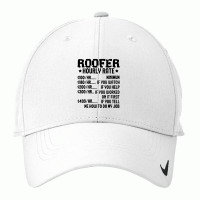 Mens Roofer Hourly Rate Roofing Ninja Roof Whisperer Job Nike Dri-fit Cap | Artistshot