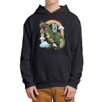 Possum Opossum Riding Dinosaur T Rex Urban Pullover Hoodie | Artistshot