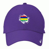 Mauritius Splash T Shirt Nike Dri-fit Cap | Artistshot