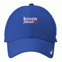 Kennedy Johnson 1960 Retro Campaign Shirt T Shirt Nike Dri-fit Cap | Artistshot