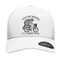 You're Weird I'll Keep You Raccoon Lover Seamless Cap | Artistshot