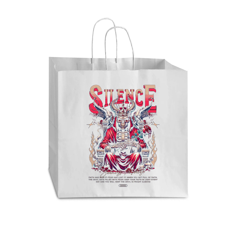 Silence - Sadness Paradise Vogue Paper Bag - 16 X 6 X 12 | Artistshot