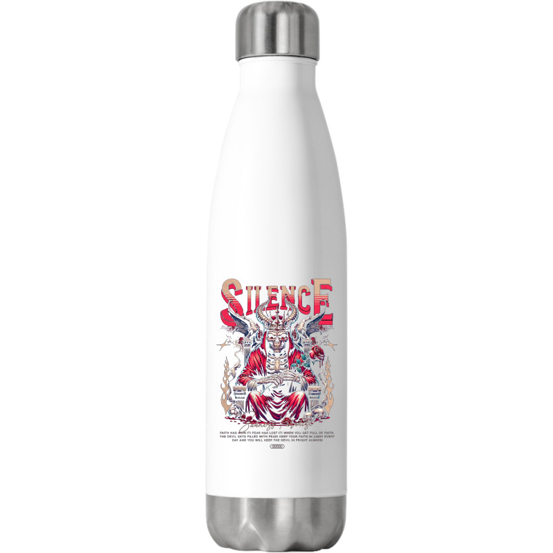 Silence - Sadness Paradise Stainless Steel Water Bottle | Artistshot