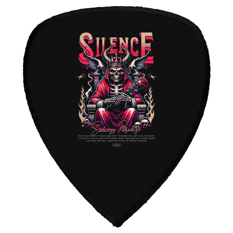 Silence - Sadness Paradise Shield S Patch | Artistshot