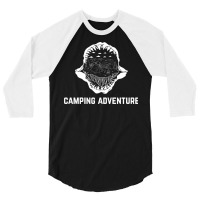 Camping Adventure Hiking 3/4 Sleeve Shirt | Artistshot