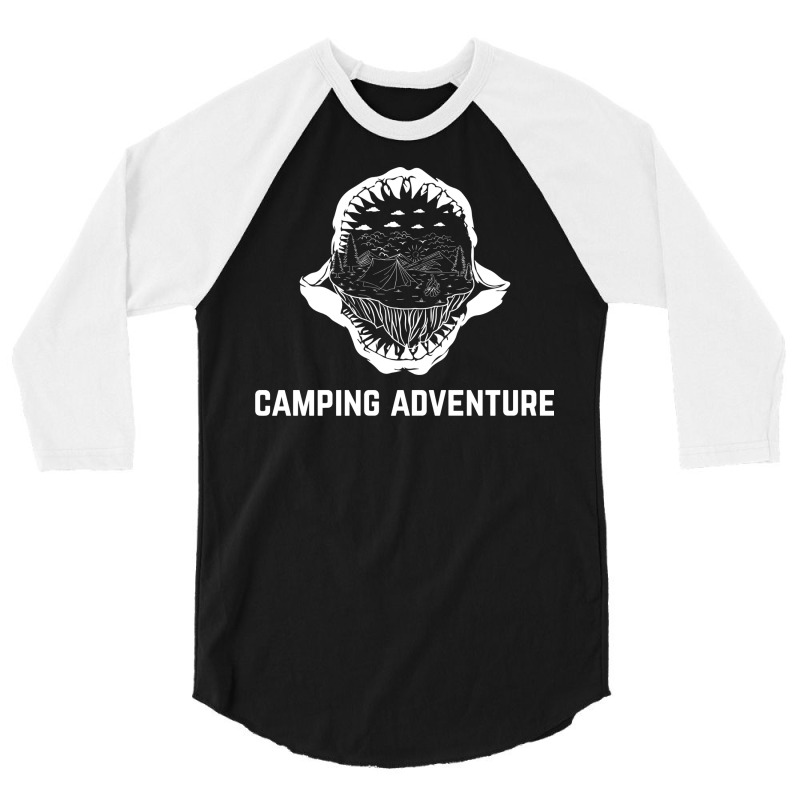 Camping Adventure Hiking 3/4 Sleeve Shirt | Artistshot