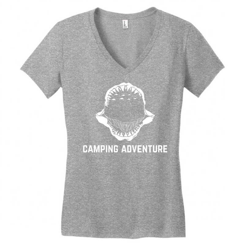 Camping Adventure Hiking Women's V-neck T-shirt | Artistshot