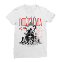 Rich Dilemma Ladies Fitted T-shirt | Artistshot