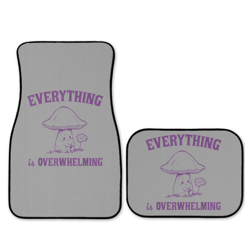 Everything Is Overwhelming Full Set Car Mats | Artistshot