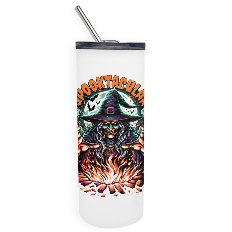 Spooktacular Skinny Tumbler | Artistshot