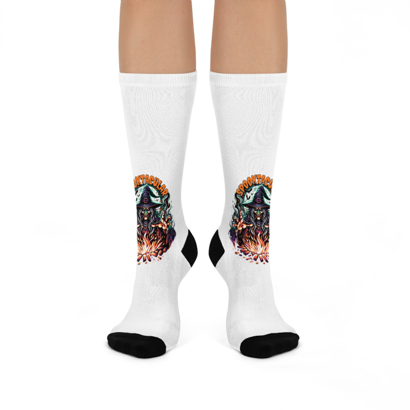 Spooktacular Crew Socks | Artistshot