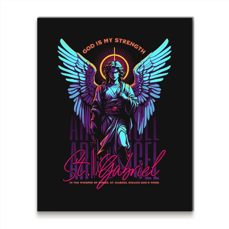 St. Gabriel Metal Print Vertical | Artistshot